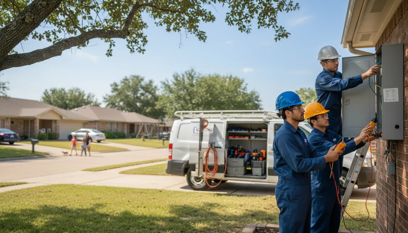 Certified electrician providing emergency electrical services in Farmington, MO